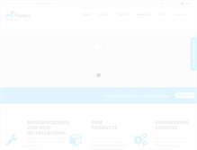 Tablet Screenshot of flavesco.com